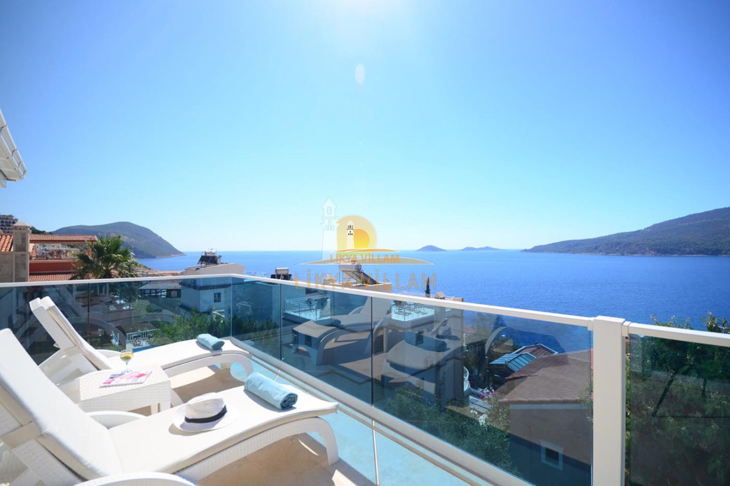 Kalkan Deniz Manzaralı Villa Rüzgar