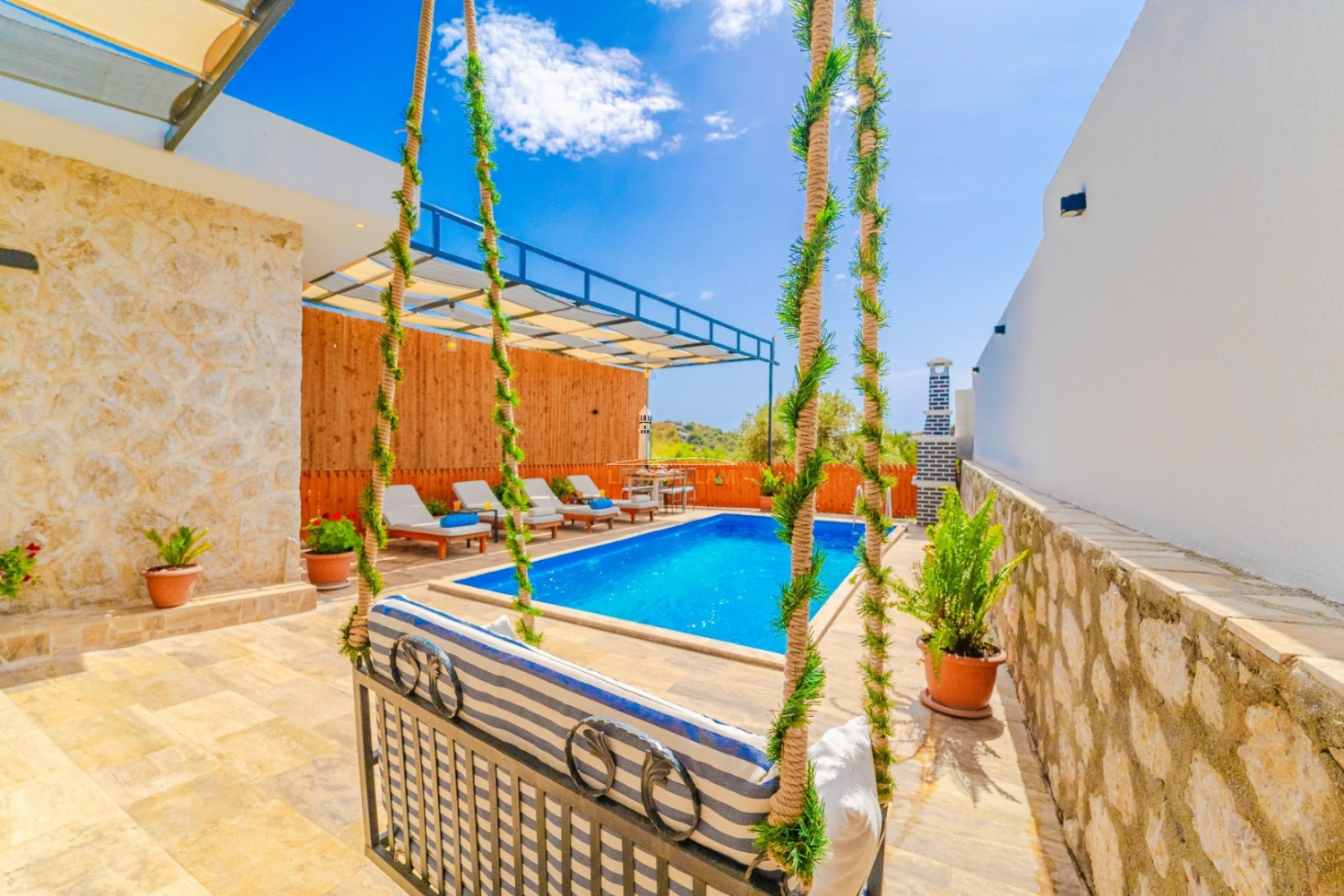 Kalkan Jakuzili Tatil Villası Senna